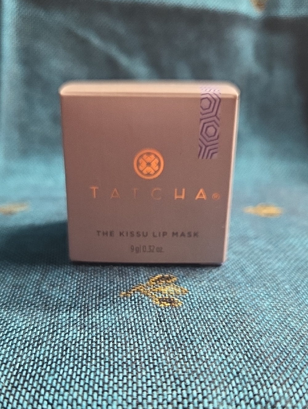 Tatcha The Kissu Lip Mask - Lavender Pink and Gold Accents